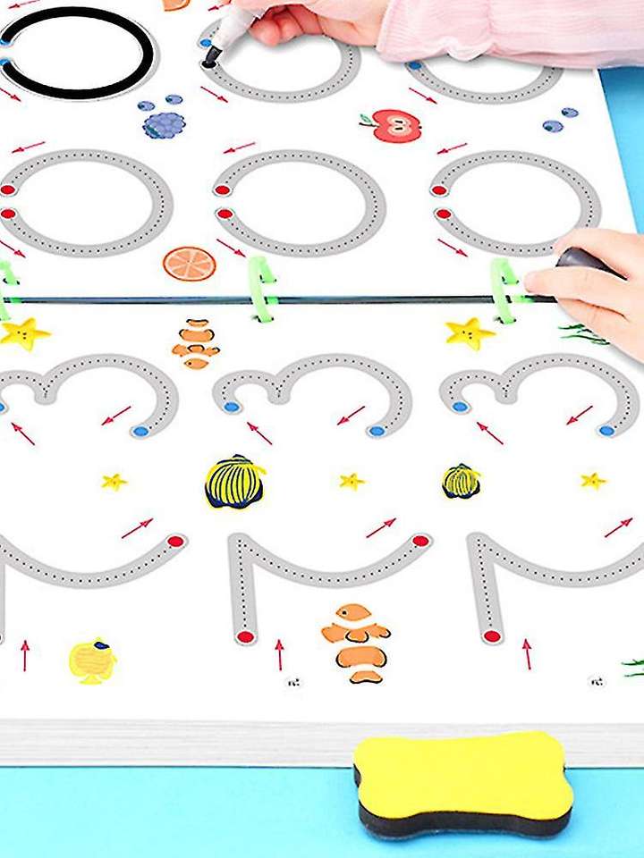 Kids Educational Tracing Workbook