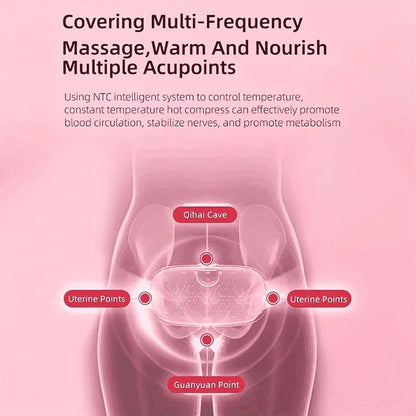 Period / Menstrual Cramp Pain Heating & Relief Massager | 1-Year Warranty + Free Delivery